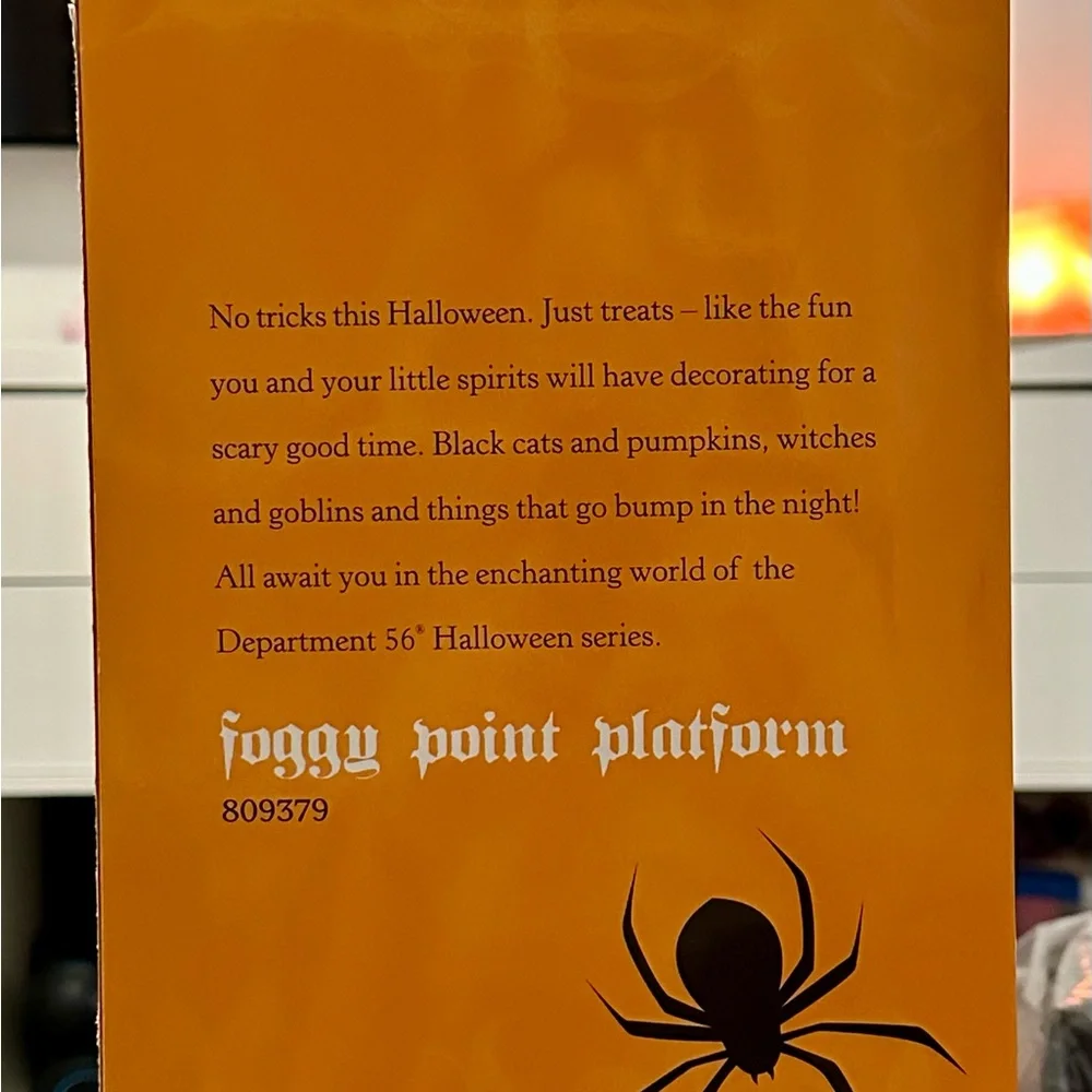 Department 56 Foggy Point Platform - Black and Gray - Picture 4 of 11
